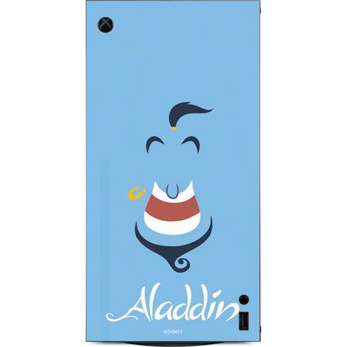 Disney Aladdin Genie Outline Art XBox Series X Digital Edition Console Skin
